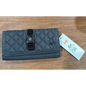 Lug Classic Quilted Wallet with Buckle Closure - Throttle